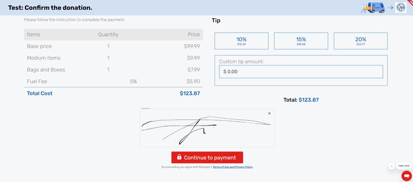 Donation Management Page Payment Authorization with Signature.jpeg